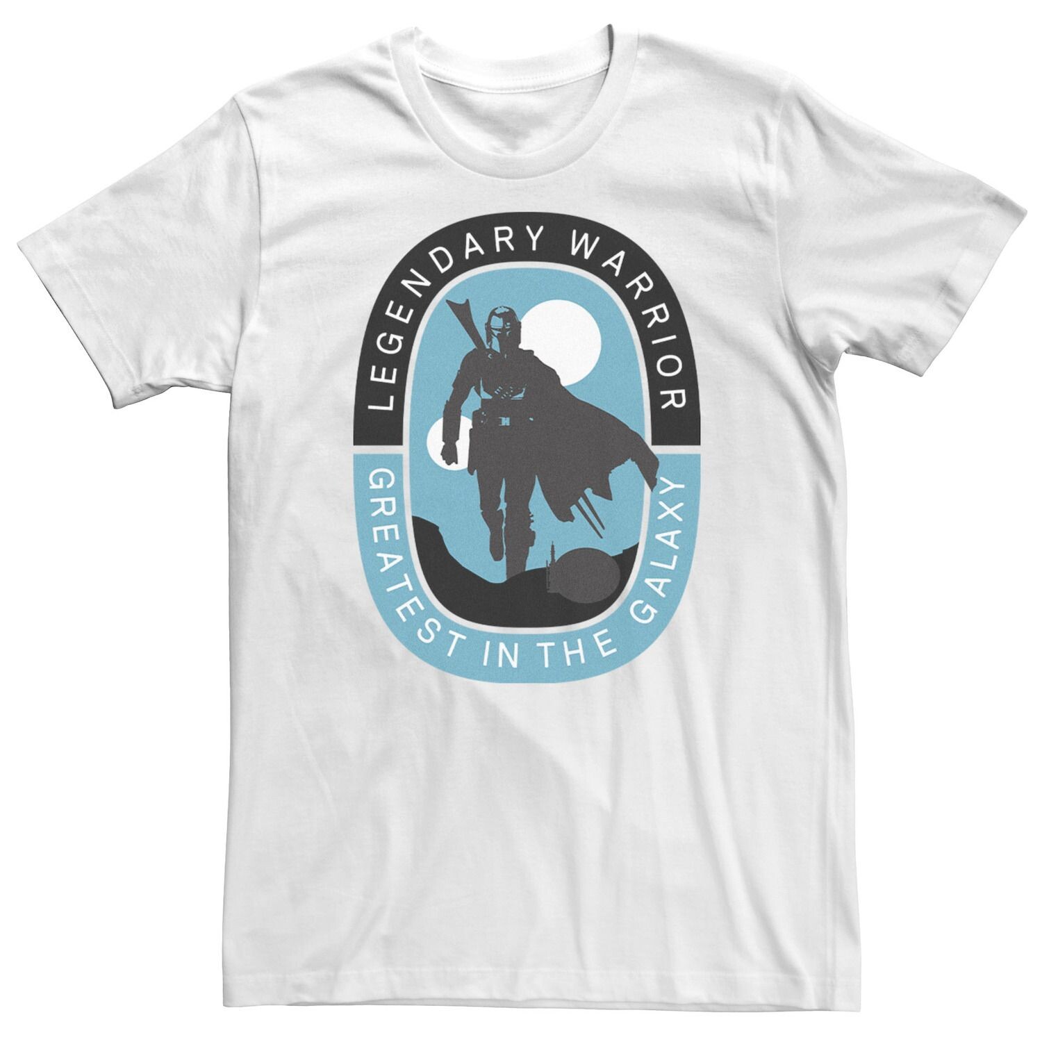 

Мужская футболка The Mandalorian Legendary Warrior Licensed Character