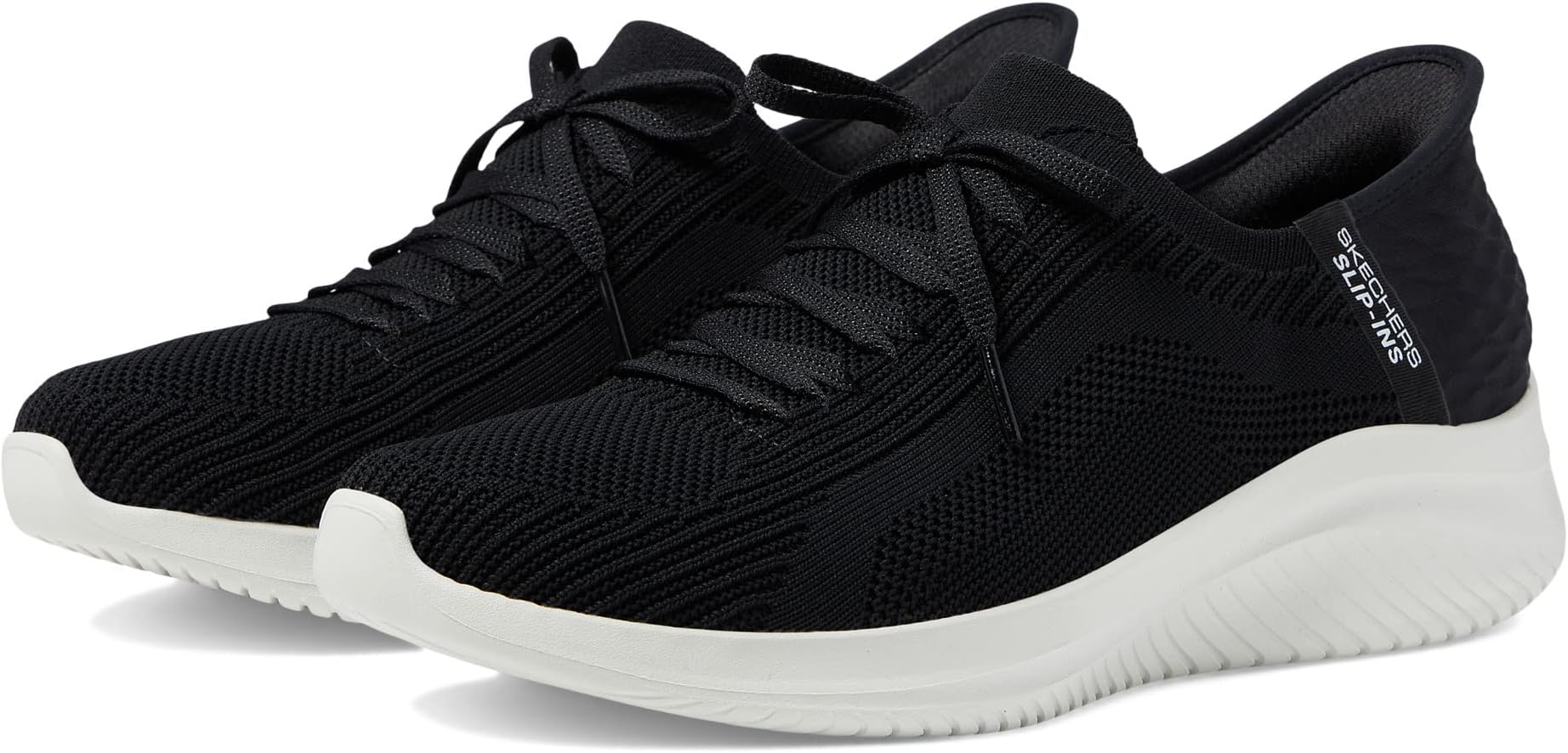 Кроссовки SKECHERS Ultra Flex 3.0 - Brilliant Hands Free Slip-Ins, BlackSee Less