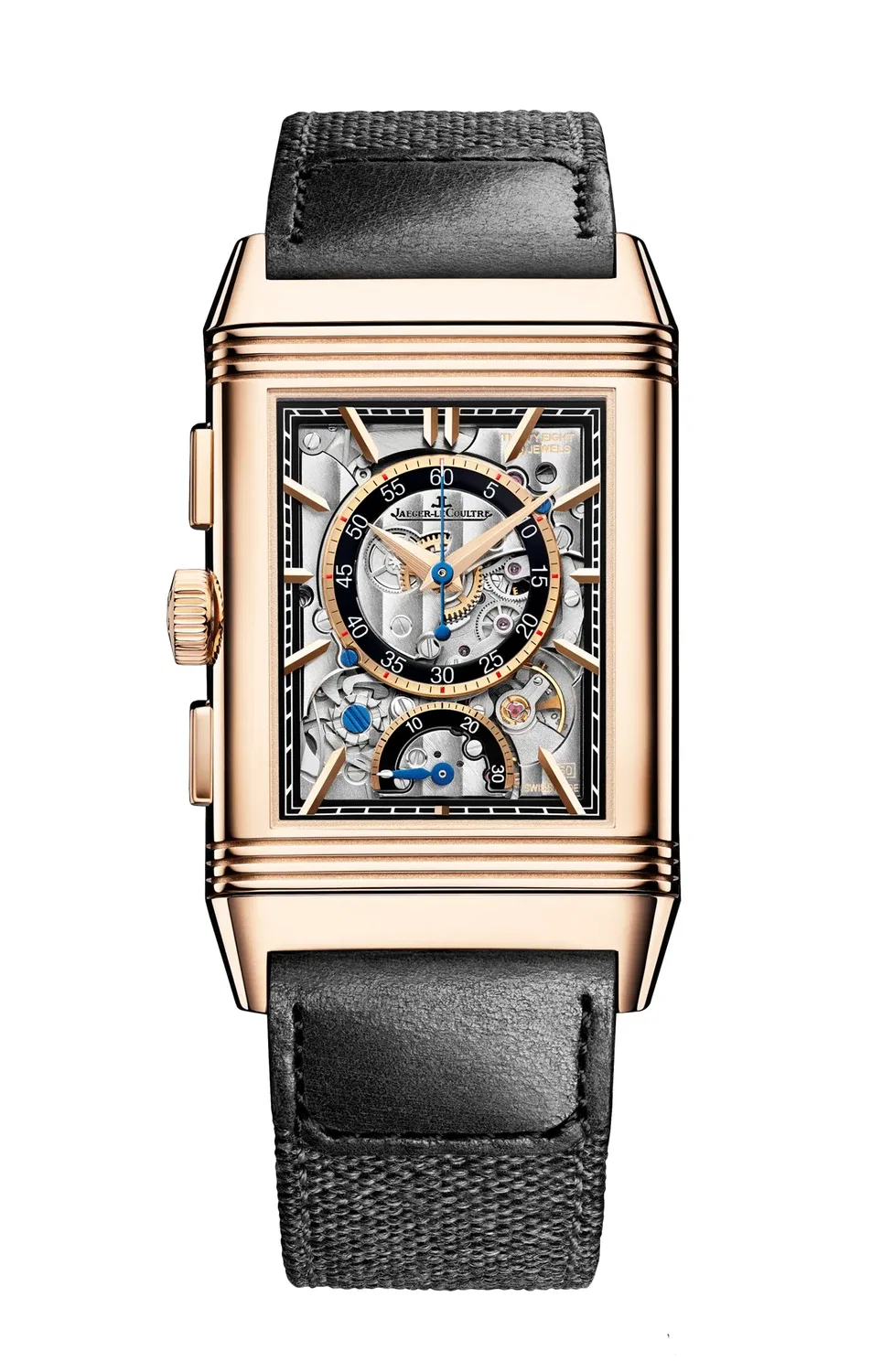 REVERSO TRIBUTE ХРОНОГРАФ - 389257J JAEGER-LECOULTRE, золотой — фото 2