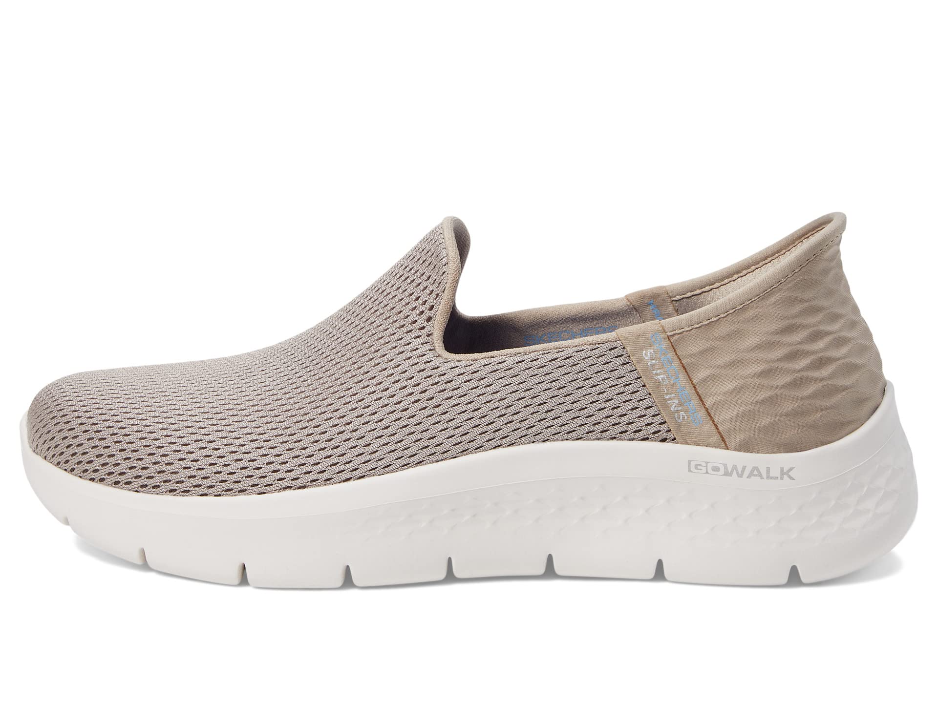 Кроссовки SKECHERS Performance Go Walk Flex Relish Hands Free Slip-Ins, Taupe/Blue — фото 4