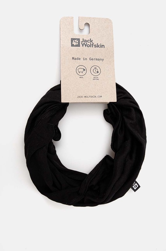 

Шарф Merino Jack Wolfskin, черный