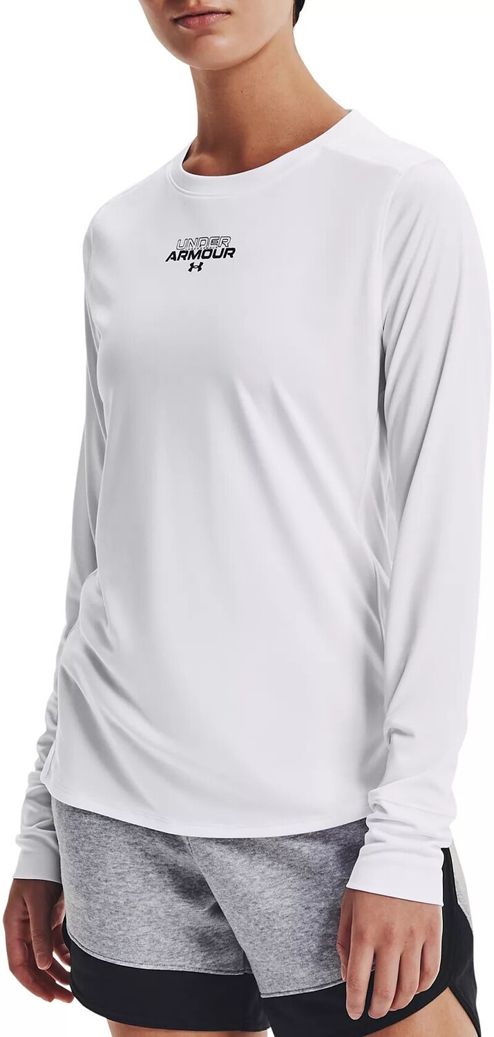 

Женская рубашка для стрельбы с длинными рукавами Under Armour, белый