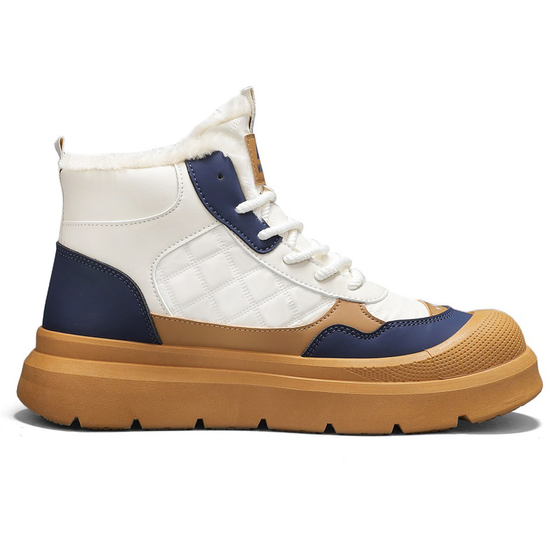 Ботинки Combat Boots Thermal Coverage Height Increasing Snow Boots мужские WARRIOR, серый — фото 4