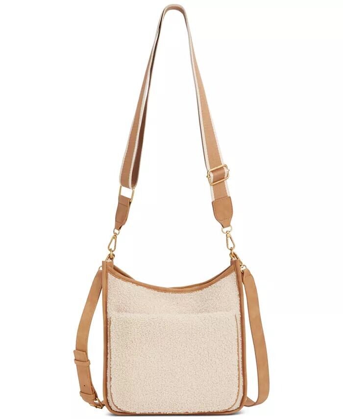 

Сумка через плечо Whipstitch Medium Style & Co, коричневый/бежевый