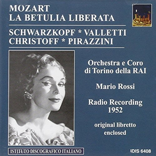 

CD диск Mozart / Christoff / Pirazzini: Betulia Liberata