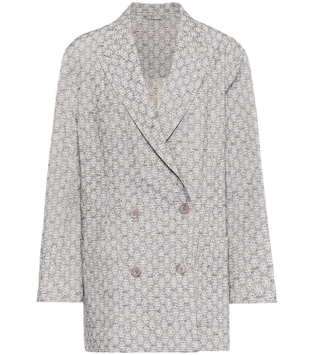 

Блейзер с цветочным жаккардом Acne Studios, Ink Blue