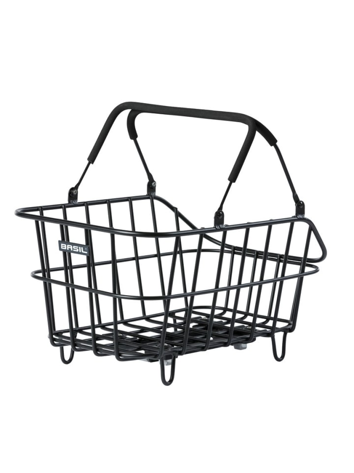 

BASIL Задняя корзина "Cento Aluminium MIK" черного цвета