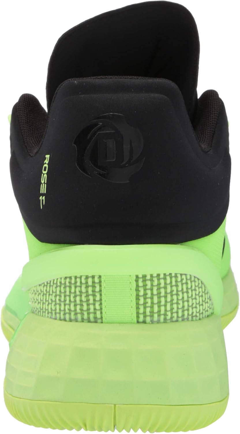 Кроссовки Adidas для взрослых унисекс D Rose 11, черный/зеленый — фото 3