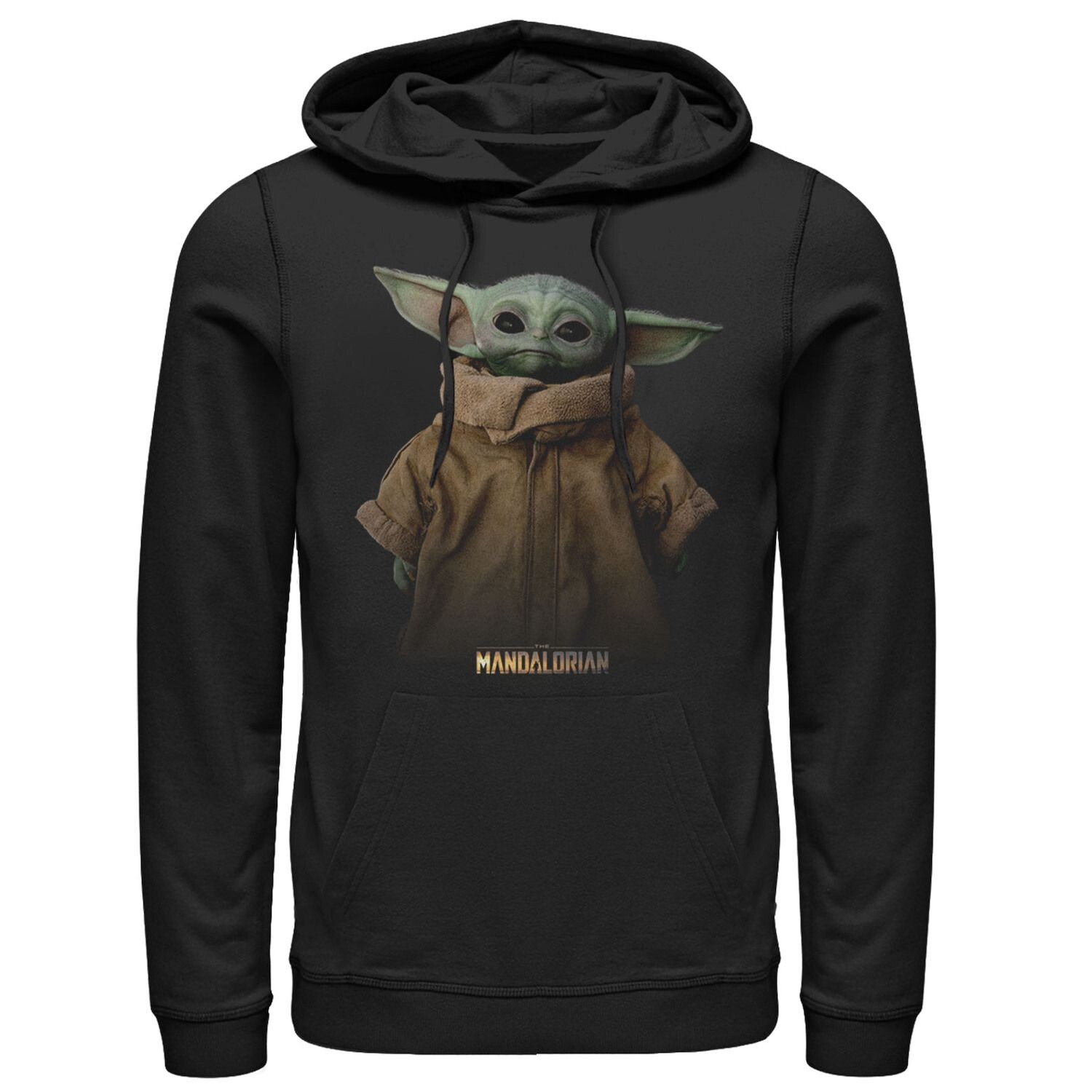 

Мужская толстовка с простым портретом Star Wars: The Mandalorian The Child