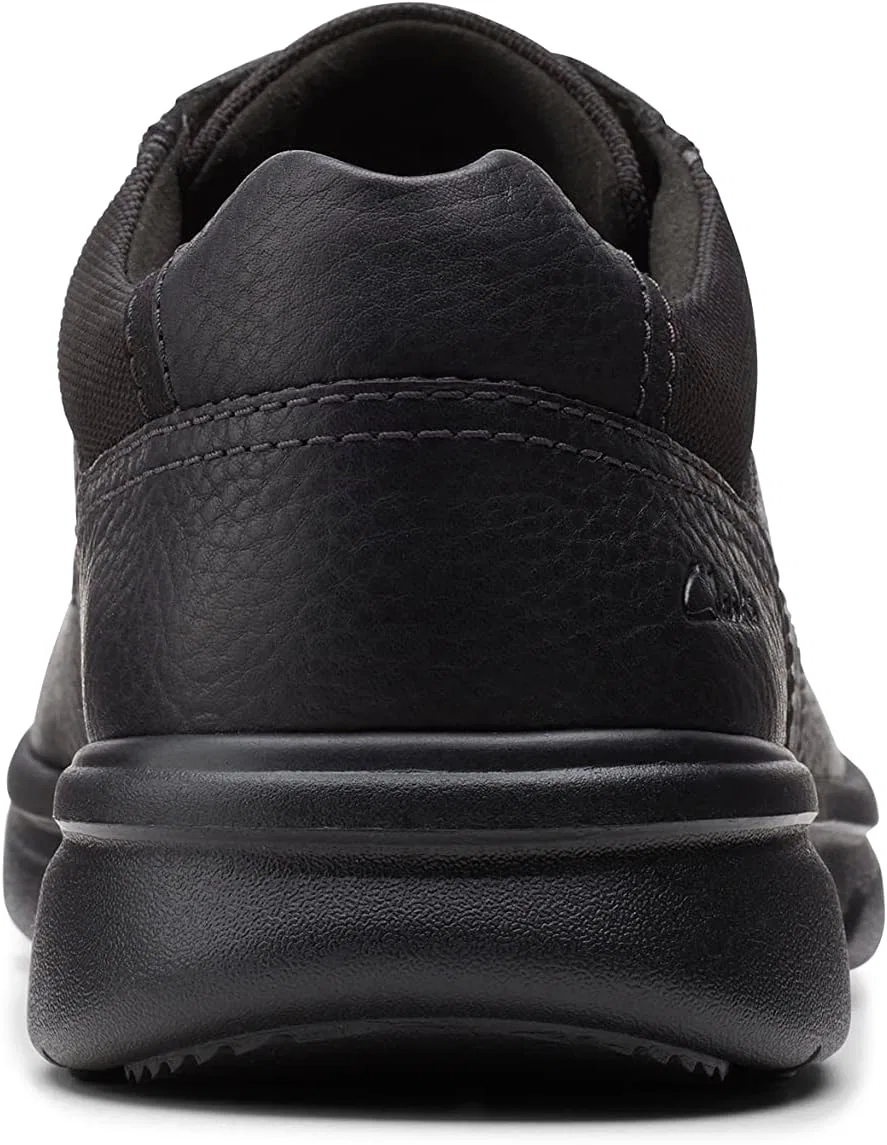Мужские оксфордские туфли Clarks Bradley Vibe, Blk Tumbled Lea — фото 3