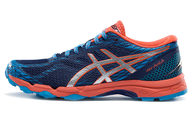 

Кроссовки женские Gel-FujiLyte Low-top Синие/оранжевые Asics