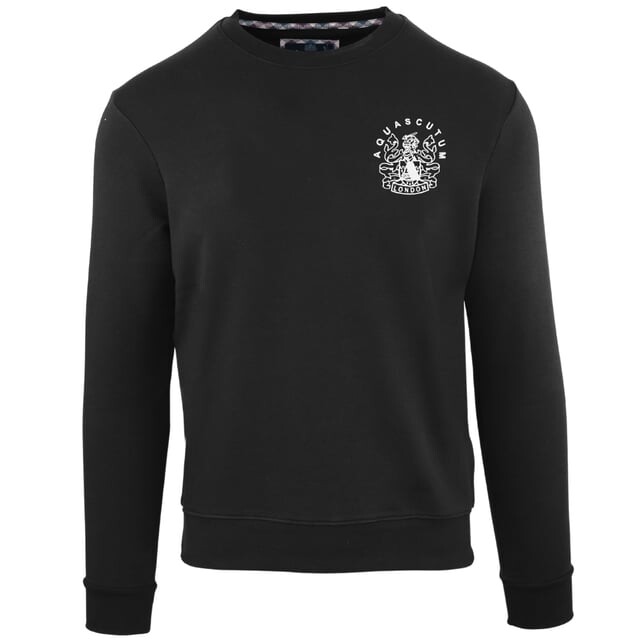 

Толстовка Aldi's с логотипом на груди Aquascutum, черный