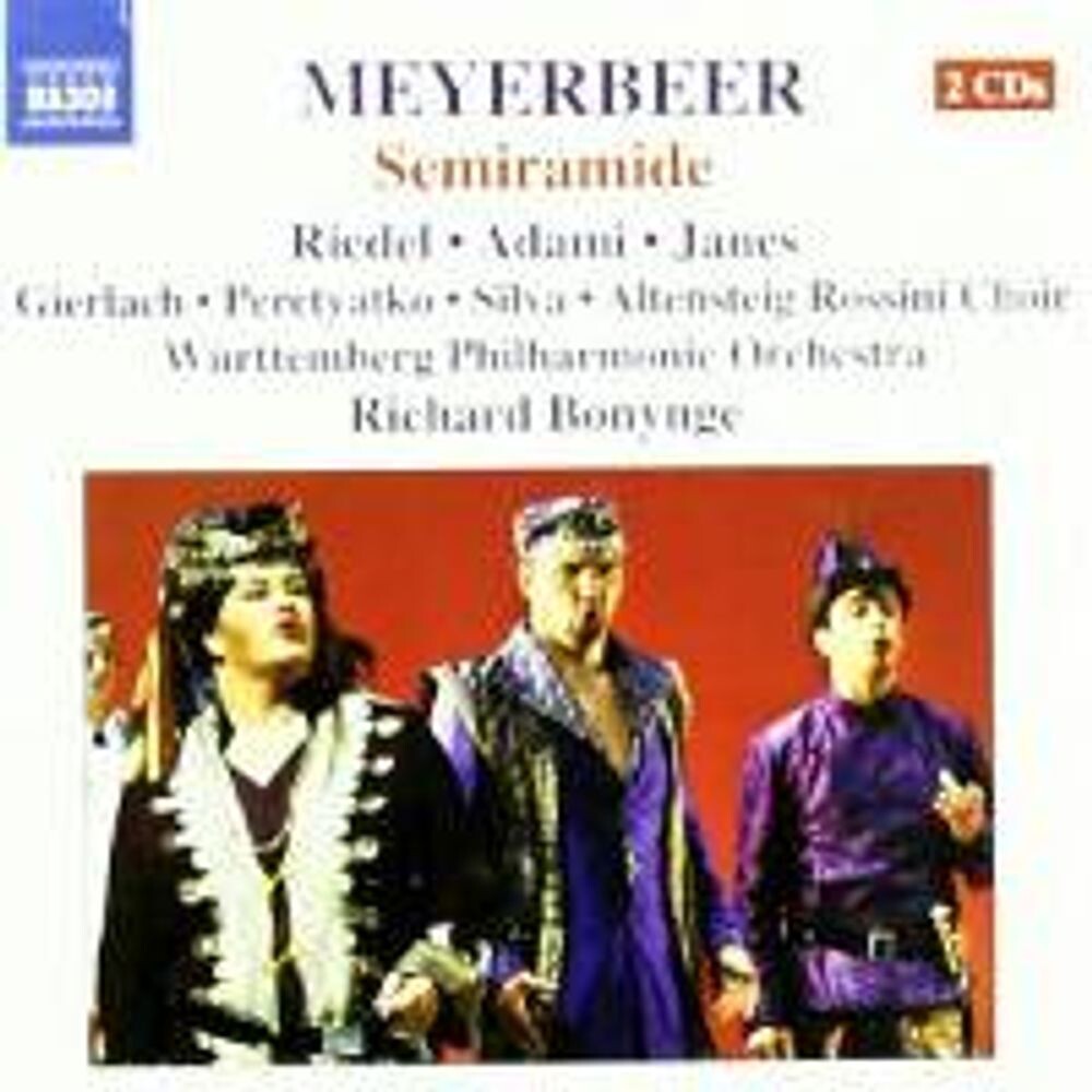 

Диск CD Semiramide - Giacomo Meyerbeer, Philippe Adamir, Richard Bonynge