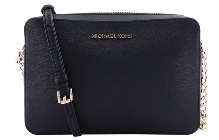 

Кожаная сумка через плечо женская черная MICHAEL KORS