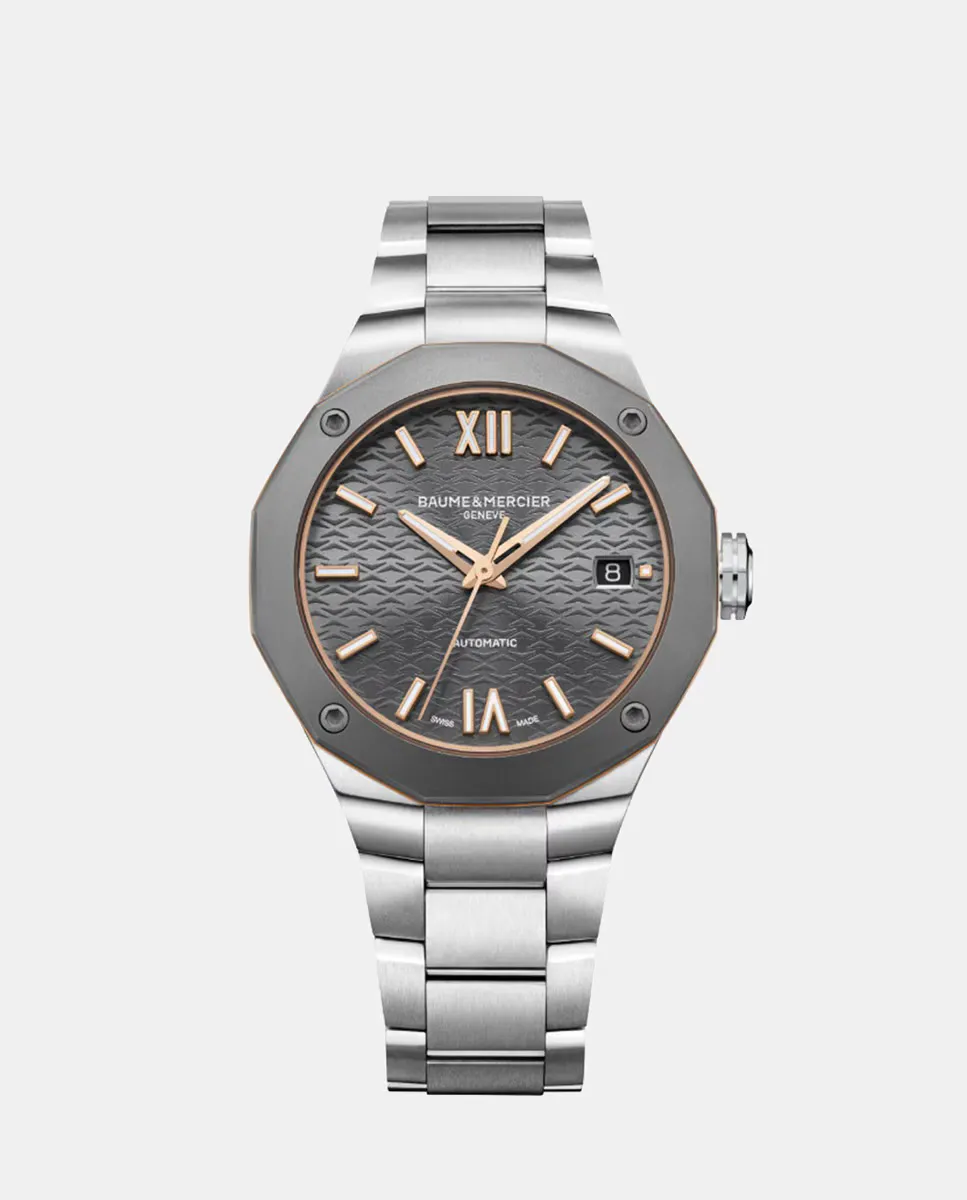 

Riviera M0A10661 Автоматические женские черные титановые часы Baume & Mercier, черный