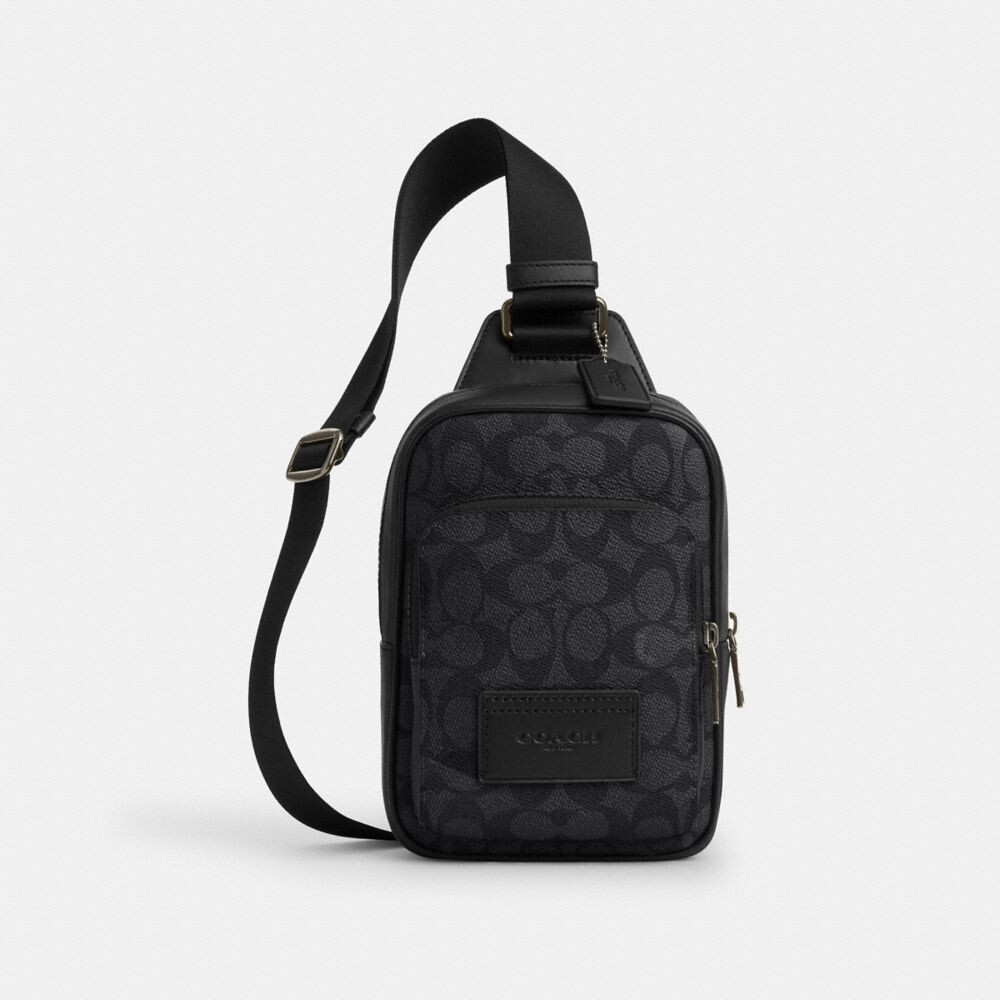 

Рюкзак-слинг Racer COACH, цвет gunmetal/charcoal/black