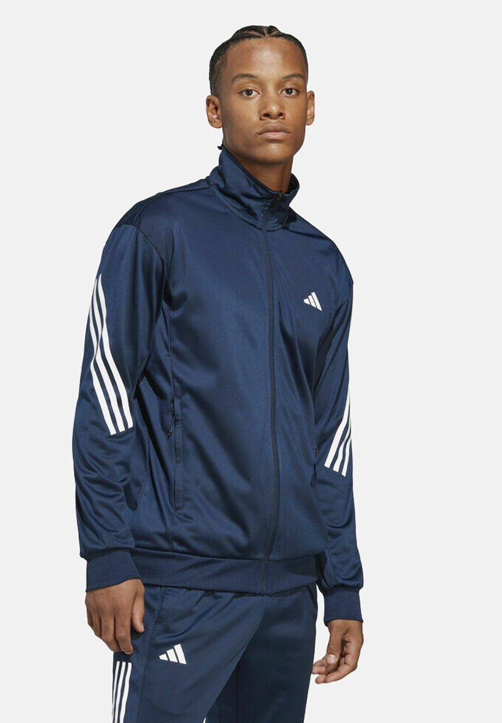 

Тренировочная куртка 3-STRIPES adidas Performance, темно-синий