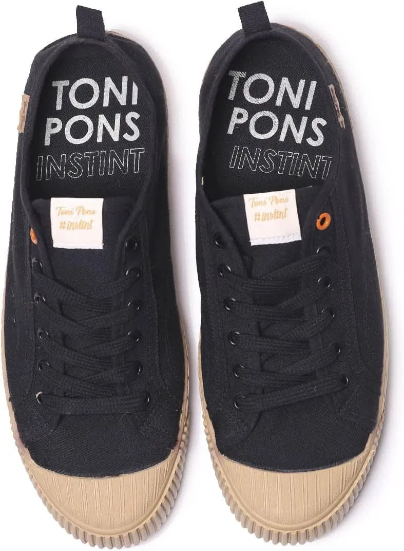 Мужские кроссовки Toni Pons GIO-CB из хлопчатобумажной ткани, Black — фото 3
