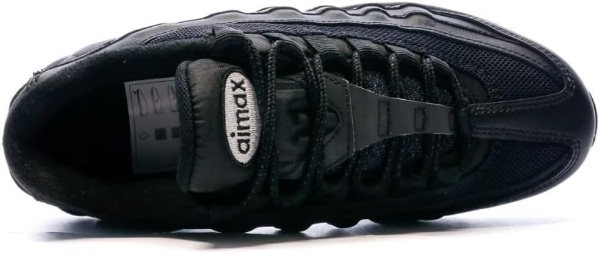 Кроссовки Nike Air Max 95 Recraft для мальчиков, белый/черный — фото 4