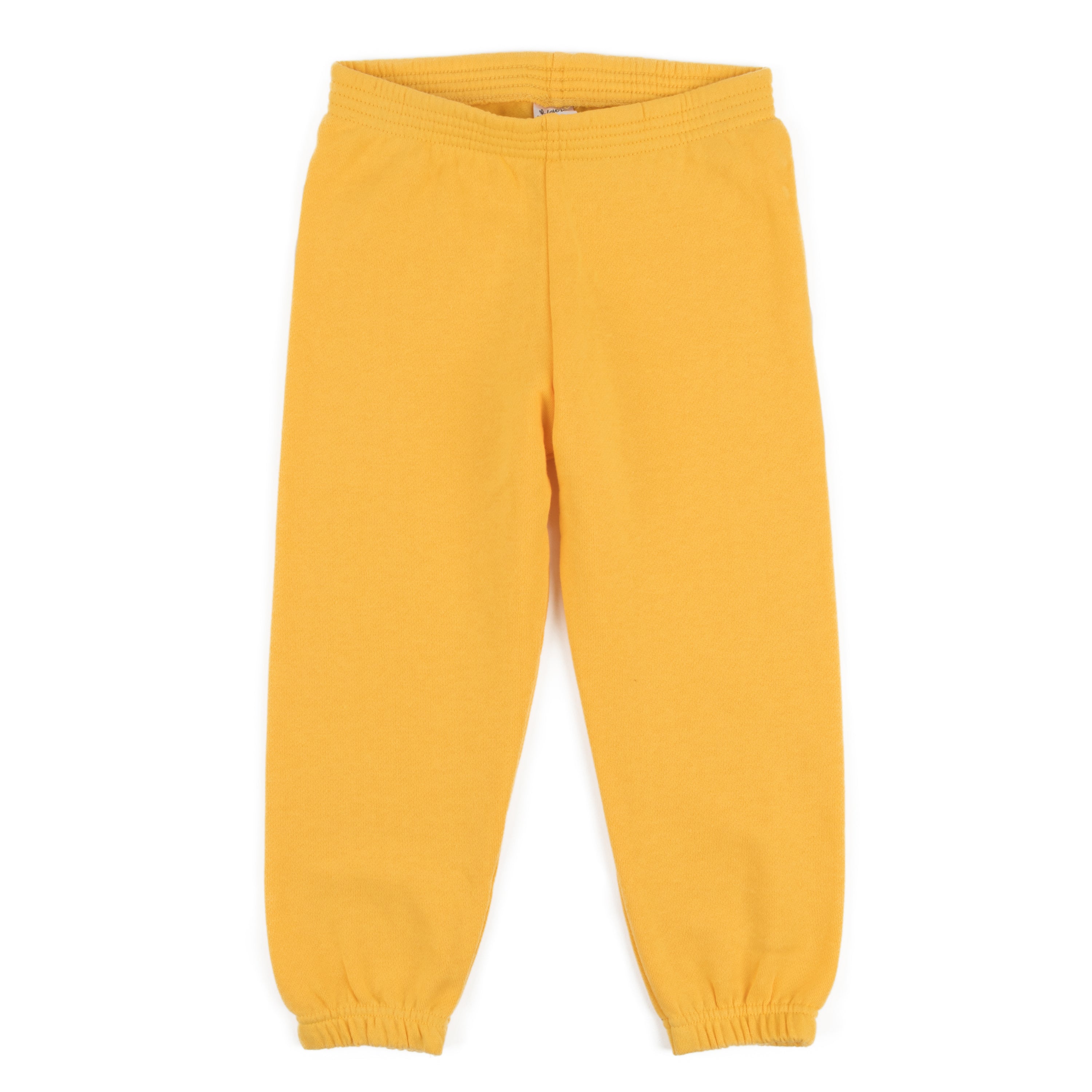 

Детские спортивные штаны Classic Solid Color Leveret, желтый