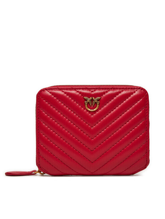 

Большой женский кошелек Pinko, красный