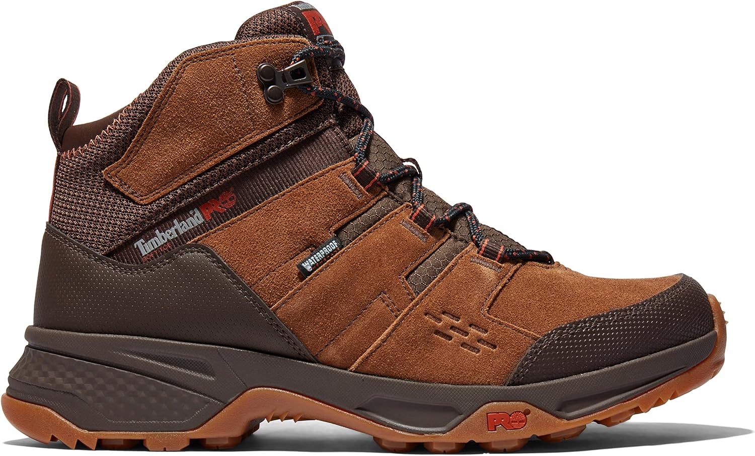 Timberland PRO унисекс-взрослые ботинки Switchback Lt 6 дюймов Soft Toe Waterproof Industrial Hiker, Brown/Gum V1 — фото 2