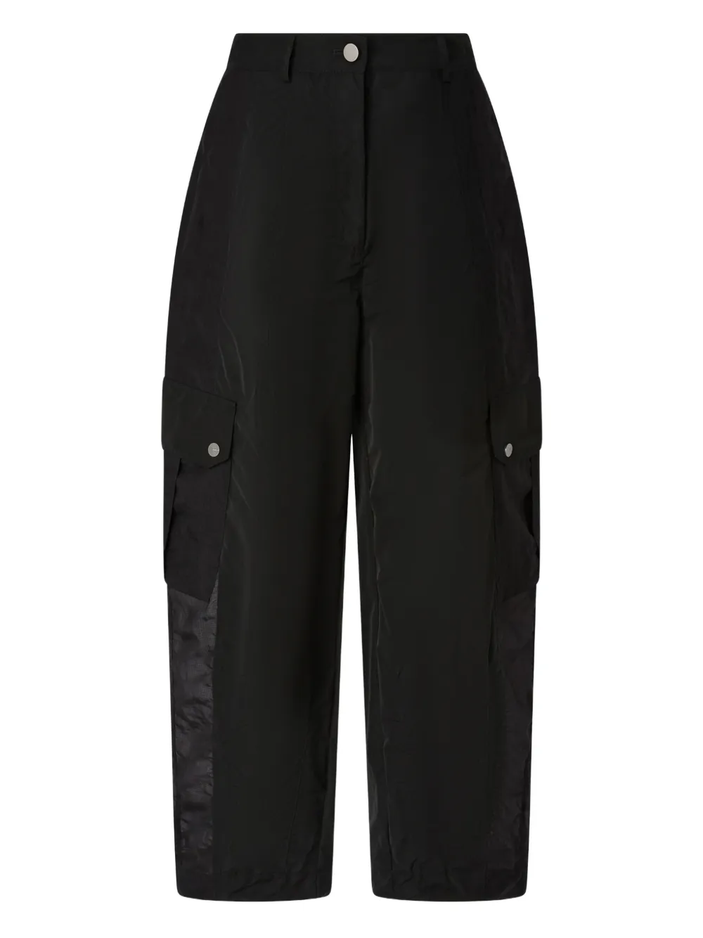 

Укороченные брюки с накладными карманами Pinko, черный