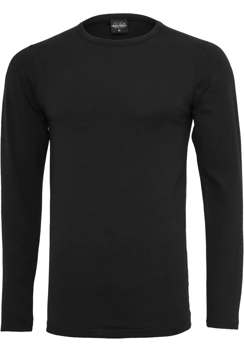 

URBAN CLASSICS с длинным рукавом "Мужская приталенная эластичная футболка L/S "URBAN CLASSICS", черный