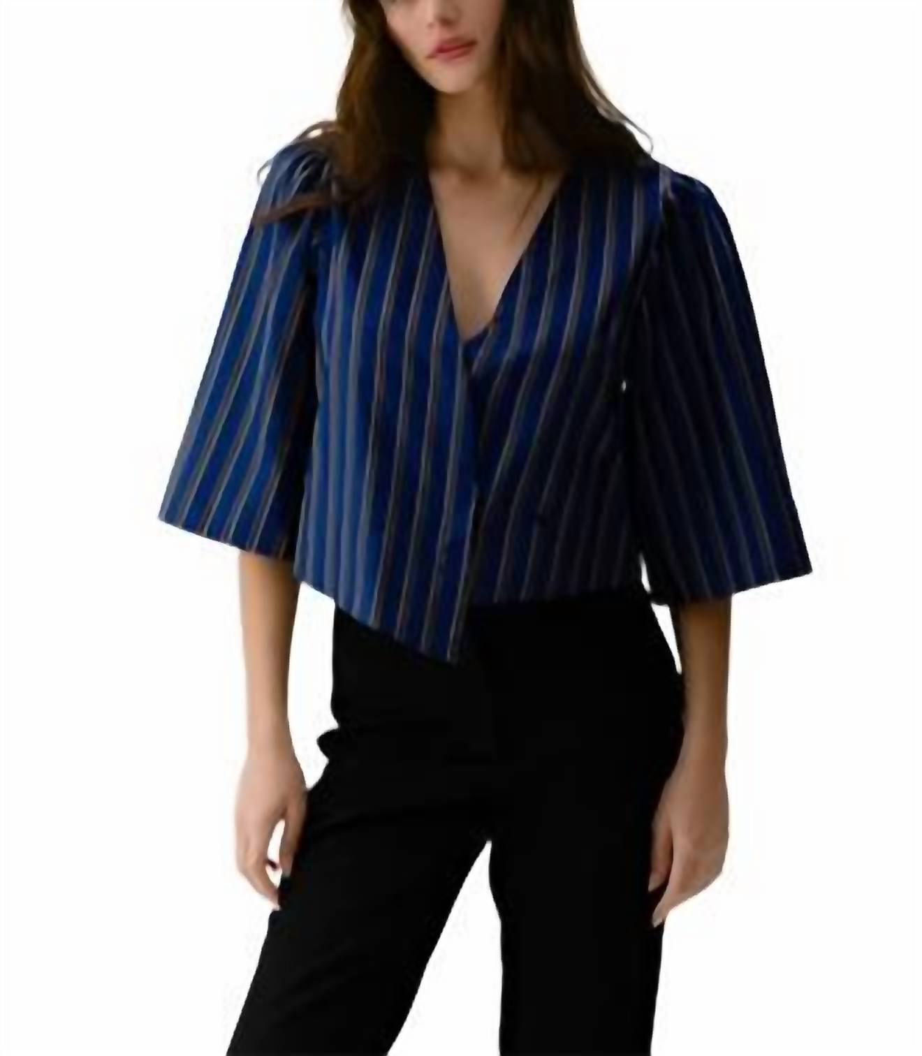 

Блузка Lady Stripe в полоску Bowood CISSA, цвет bowood strip