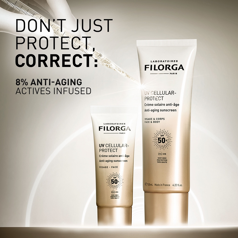 Солнцезащитный крем для лица и тела с защитой от ультрафиолета Filorga, spf 50+ 125 мл — фото 3
