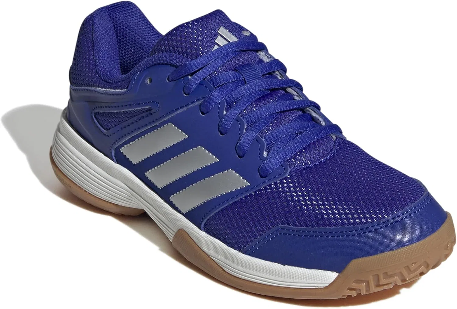 Детские кроссовки adidas Speedcourt K, Lucid Blue Silver Metallic Gum — фото 3