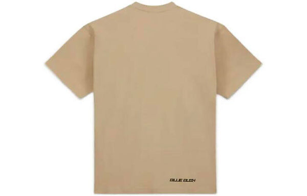 Футболка x billie eilish crossover solid color loose cozy short sleeve us edition brown Nike, мультиколор — фото 2