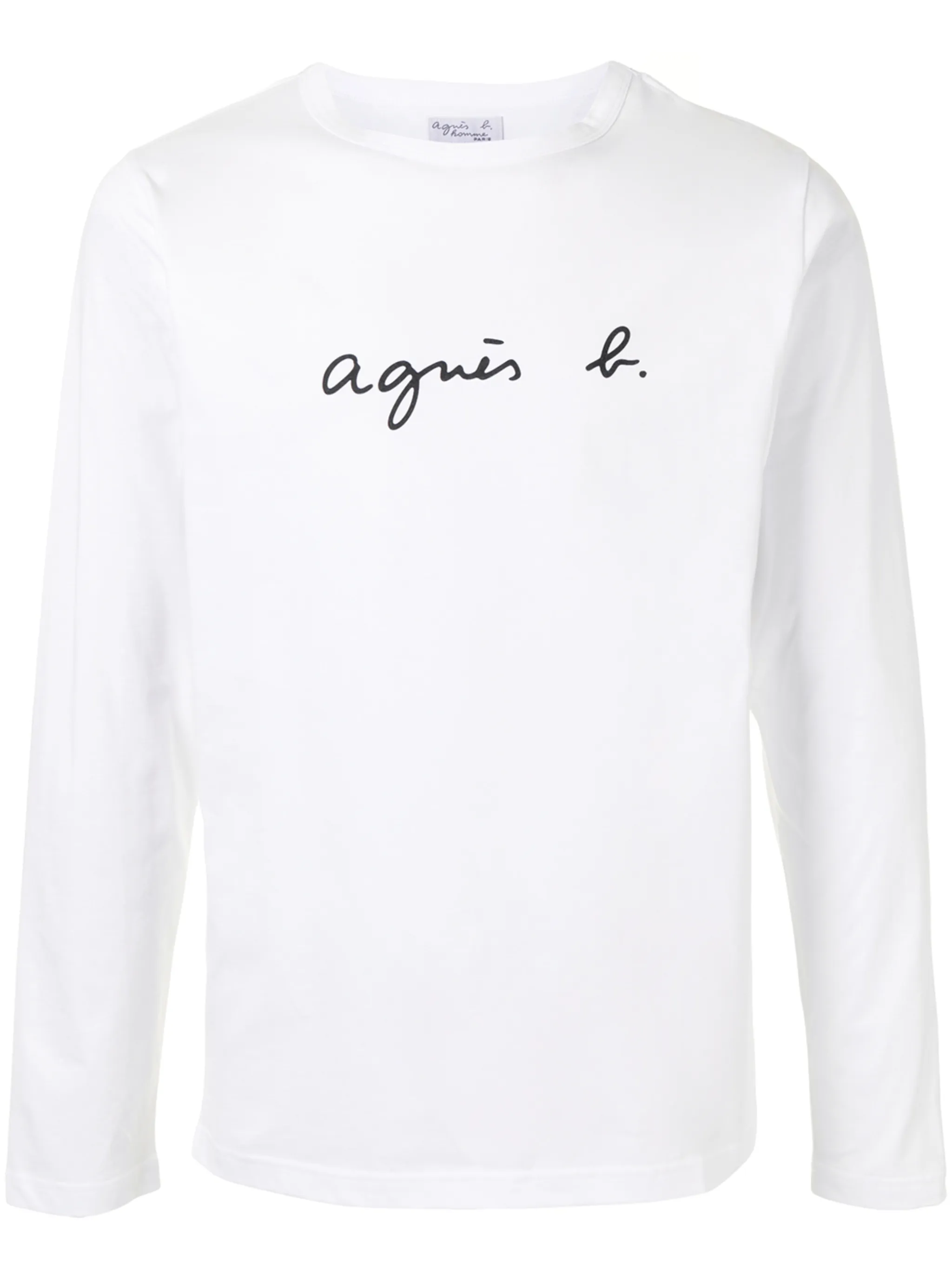 

Футболка с логотипом Agnès B., белый