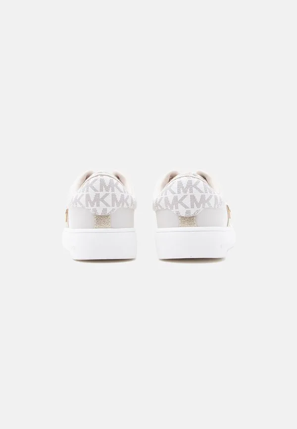 Кроссовки джем рейн Michael Kors Kids, Vanilla/Pale Gold-Coloured Metallic — фото 3