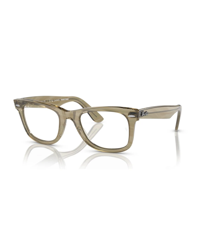

Сменные фотохромные солнцезащитные очки Wayfarer Ray-Ban, бежевый