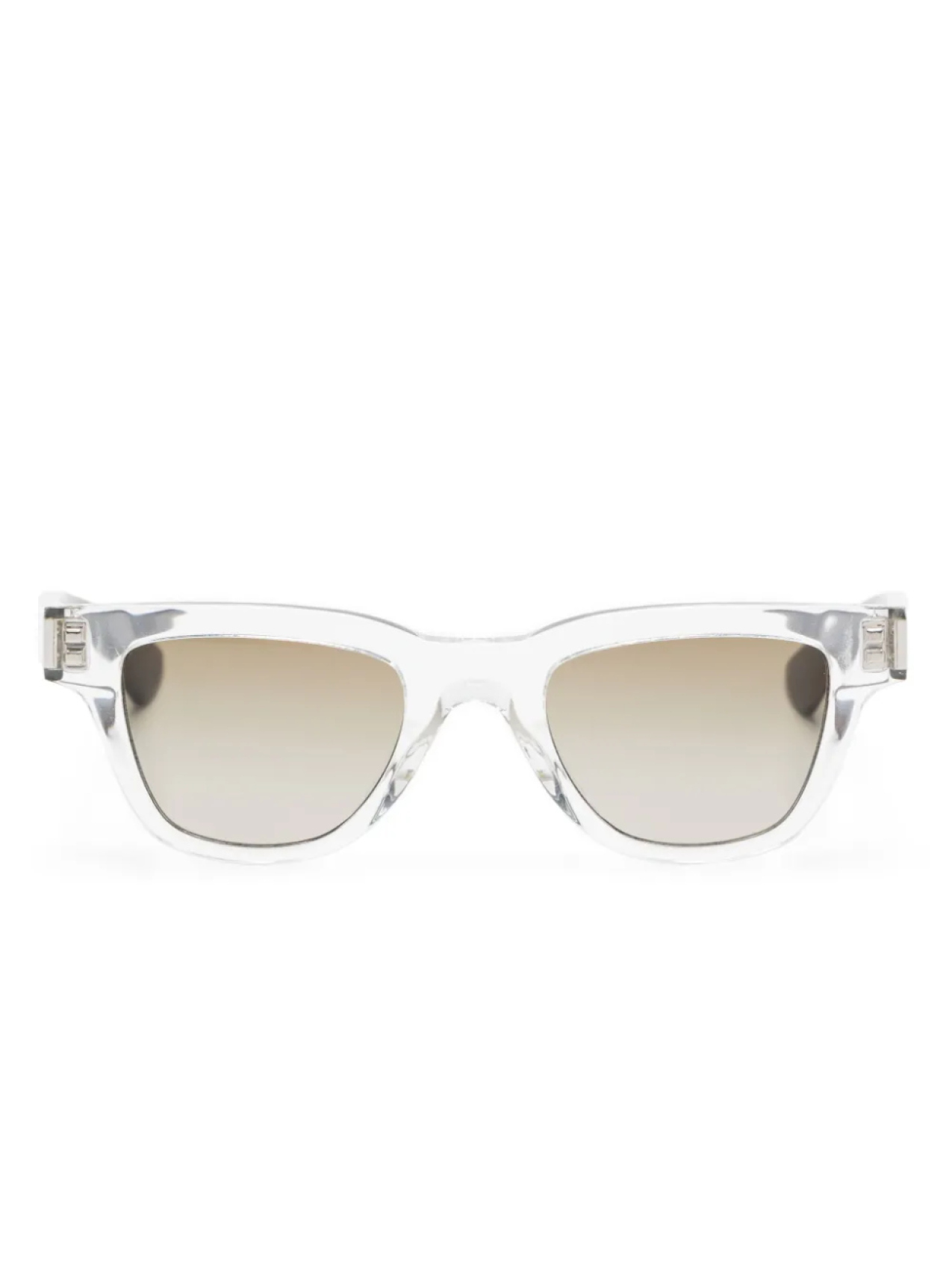

Солнцезащитные очки в квадратной оправе Saint Laurent Eyewear, белый