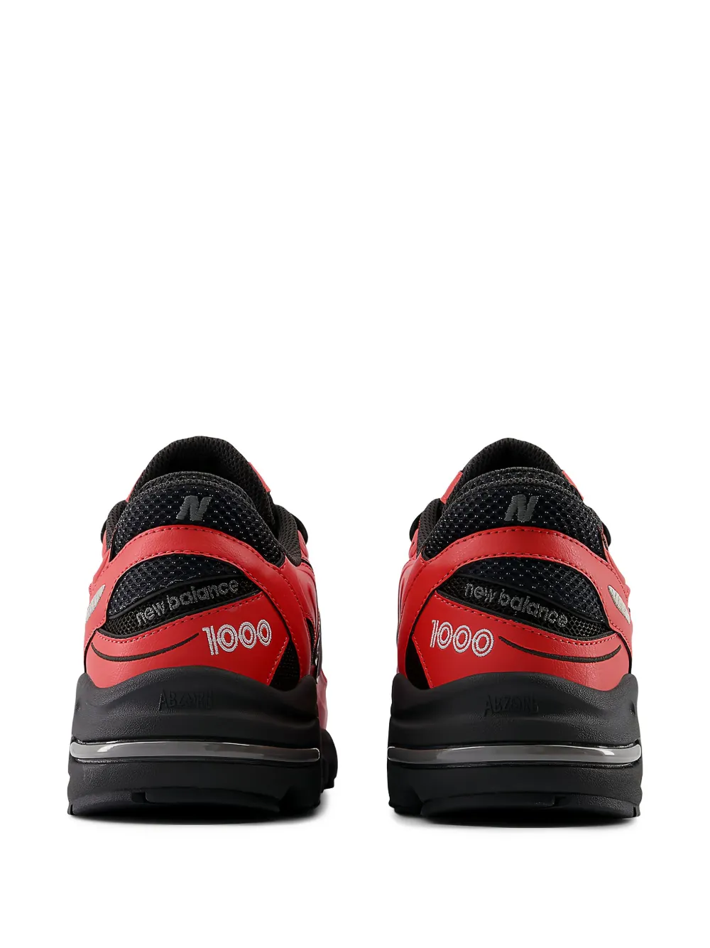 Кроссовки 1000 Red/Black NEW BALANCE, красный — фото 3