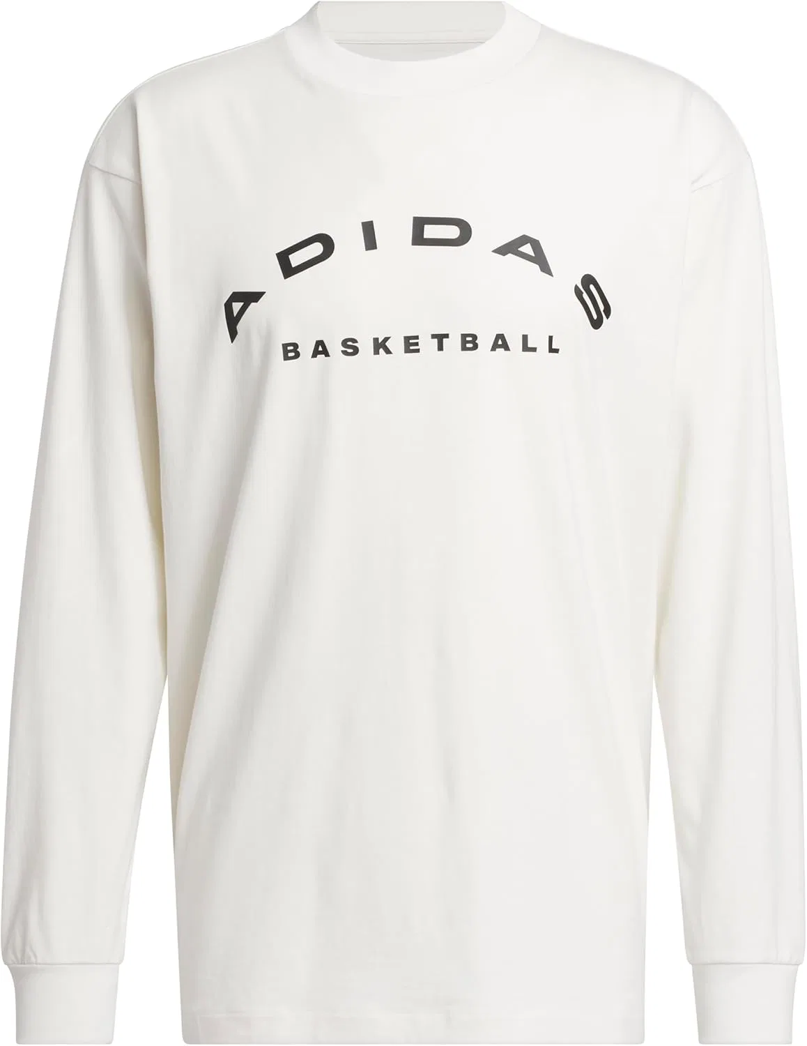 Футболка Adidas Select с длинным рукавом, белый/черный