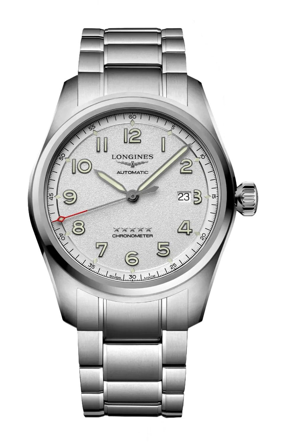 ЛОНЖИН СПИРИТ - L3.811.4.73.6 LONGINES, серебряный