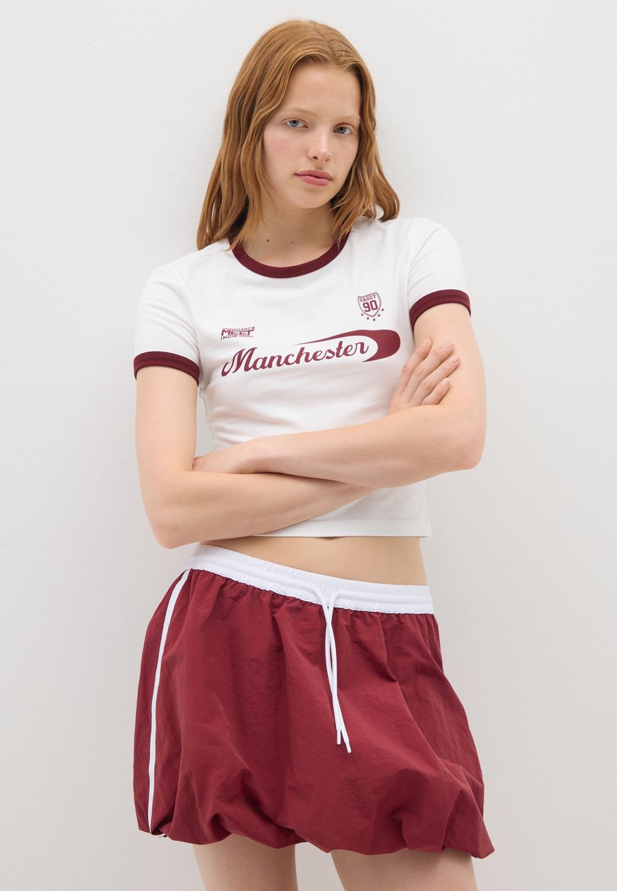 

Футболка B.ANGEL Print T-shirt, Chalk White/White