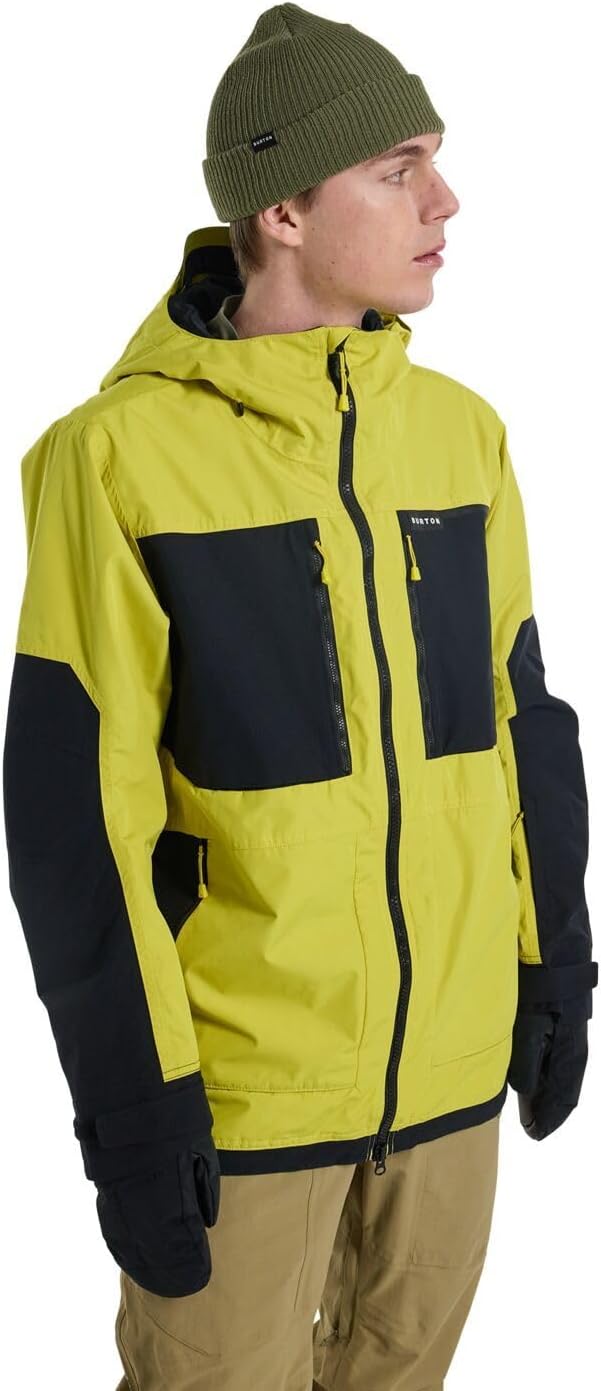 

Мужская зимняя куртка Burton Frostner 2L, Sulfur/True Black, Черный, Мужская зимняя куртка Burton Frostner 2L, Sulfur/True Black