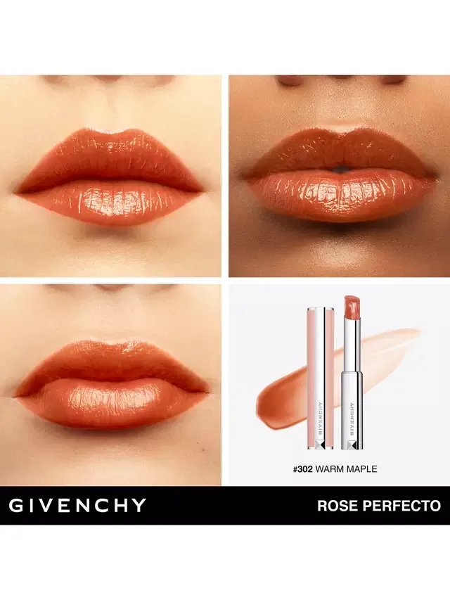 Бальзам для губ Rose Perfecto Givenchy, 302 Warm Maple — фото 3