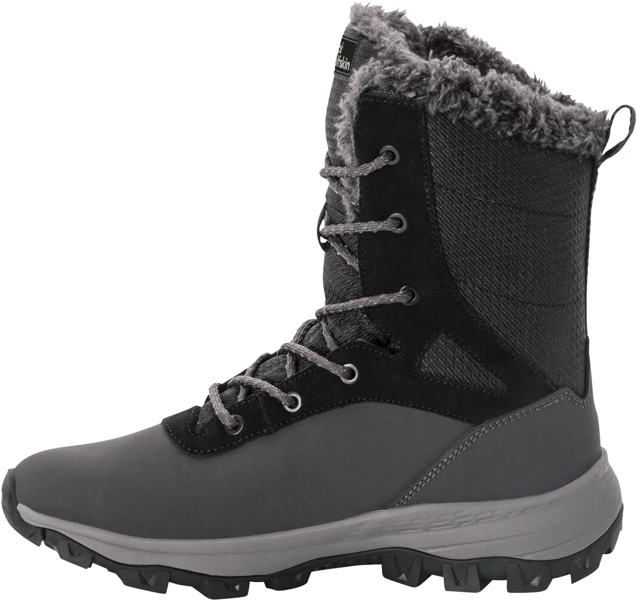 Зимние уличные ботинки Jack Wolfskin "EVERQUEST TEXAPORE SNOW HIGH W", водонепроницаемые и согревающие, цвет Phantom-Black — фото 3