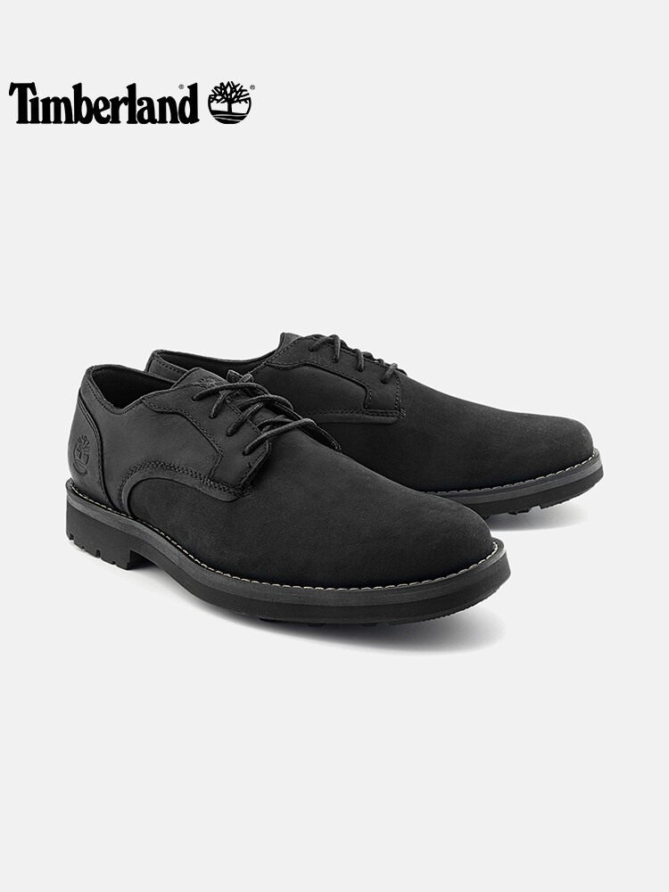Кроссовки мужские Timberland кожаные, черный — фото 2