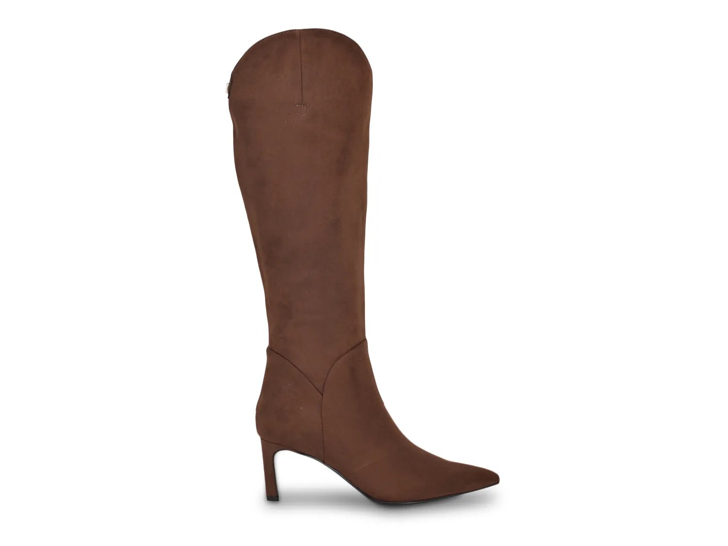 Ботинки Guess Palisa Boot, Dark Brown Faux Suede — фото 3