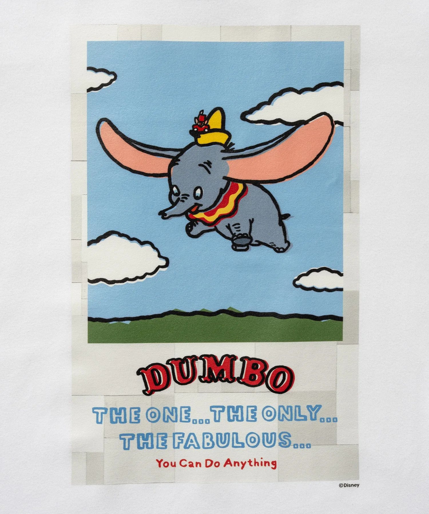 Детская футболка Dumbo Disney белая — фото 4