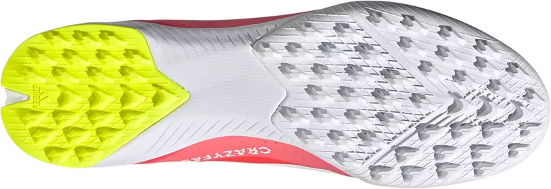 Футбольные бутсы Adidas X Crazyfast League для газона, красный/белый — фото 2