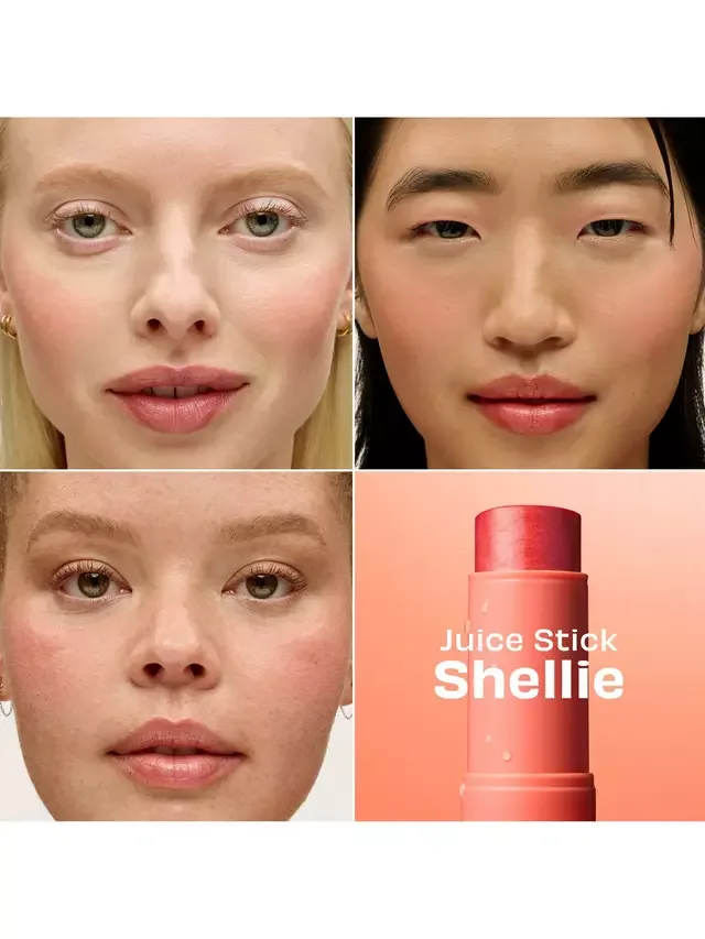 Увлажняющий гель-румяна-стик Juice Stick Benefit, Shellie — фото 4