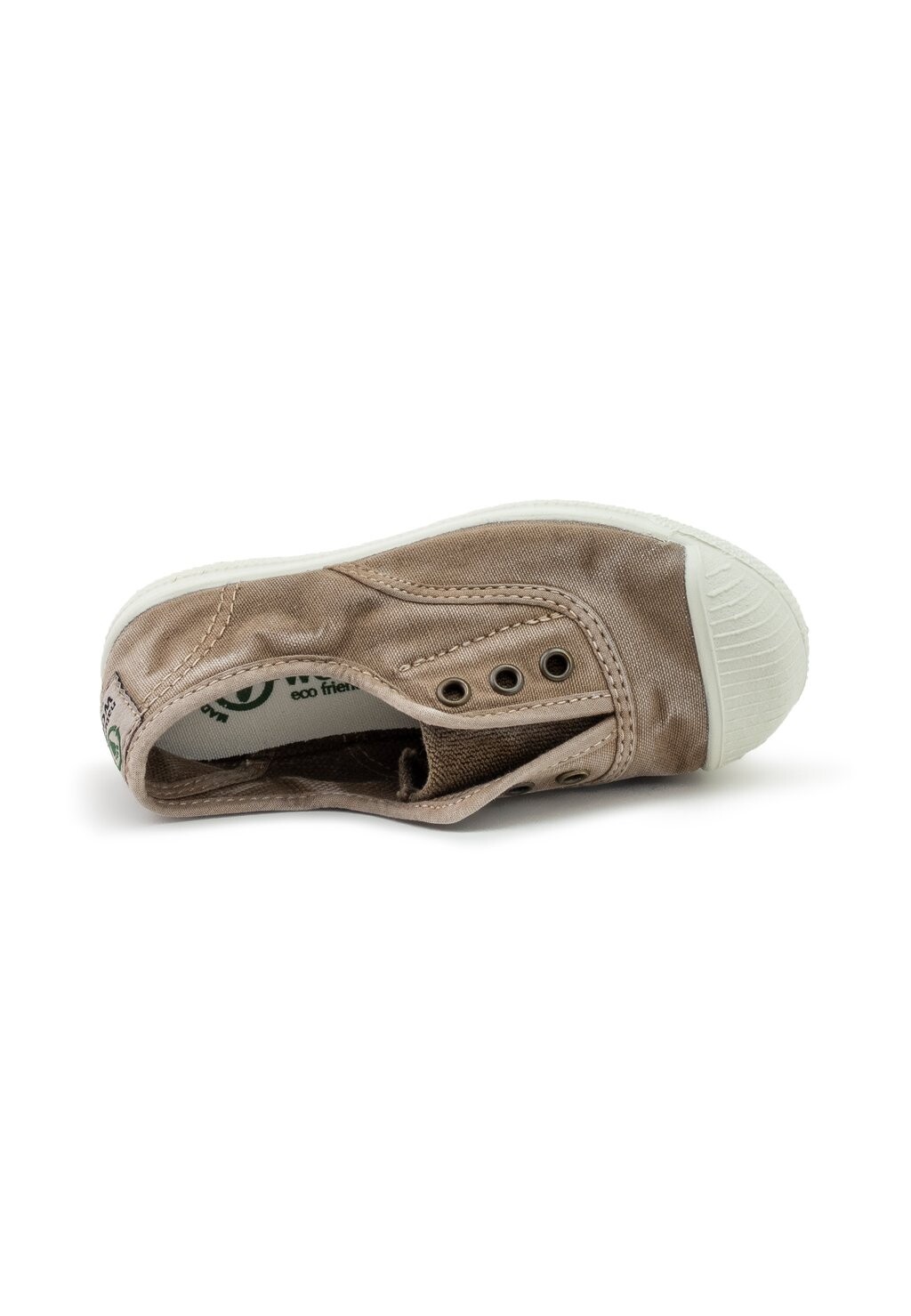 Первая обувь для ходьбы TENNIS INGLES ELASTICO ENZIMATICO Natural World, бежевый — фото 3