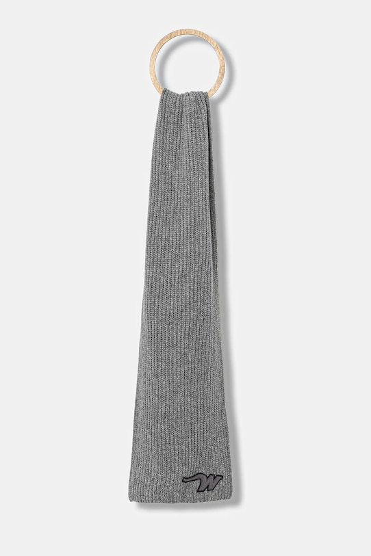 

Шерстяной шарф Bardies Weekend Max Mara, серый